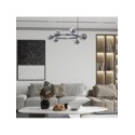 designerska oprawa Sigma BOLERO lampa wisząca- żyrandol 41325 kolor czarny 6XG9 12W LED