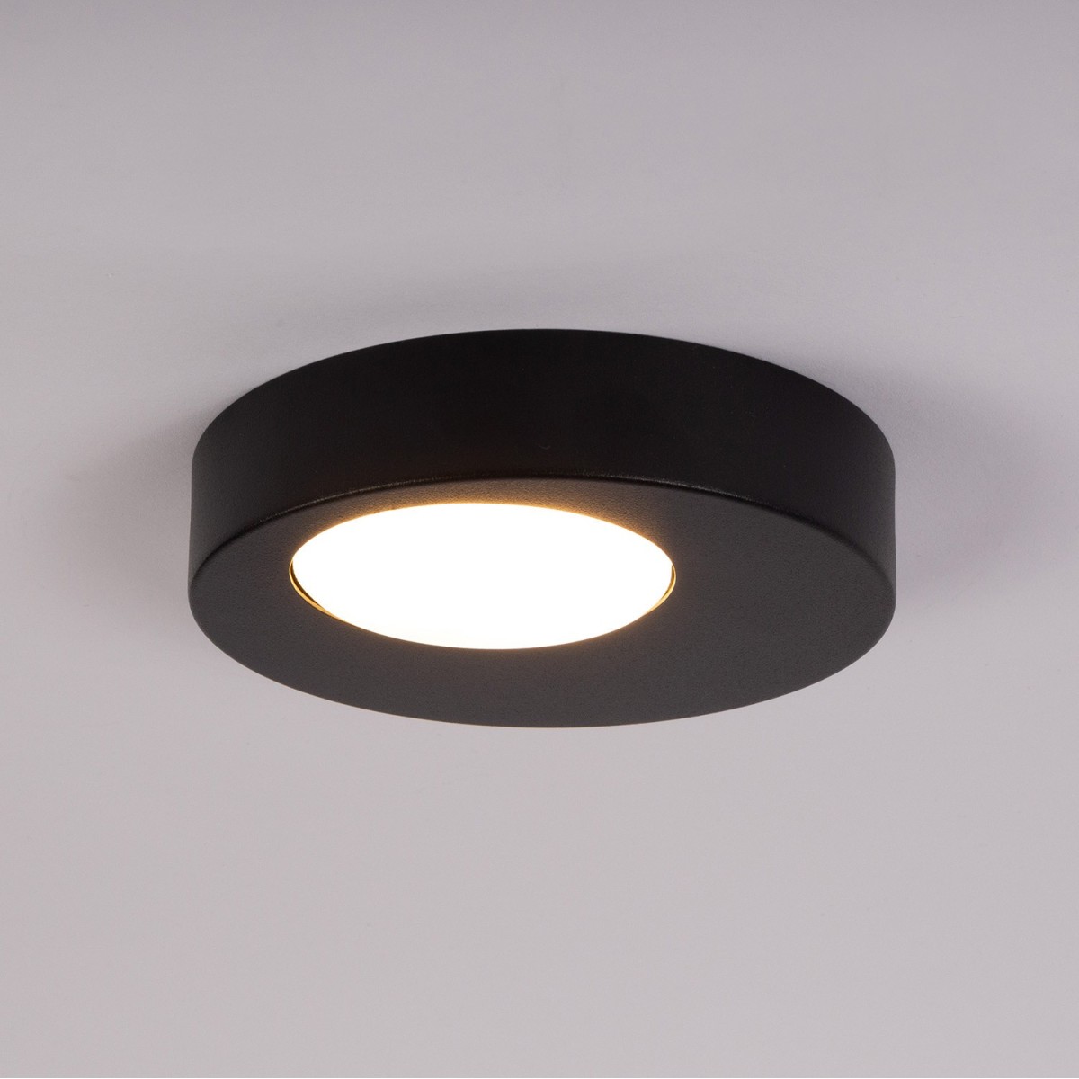 efektowna oprawa Sigma BROS plafon-spot 40830 kolor czarny 1x GX 53 12W Led