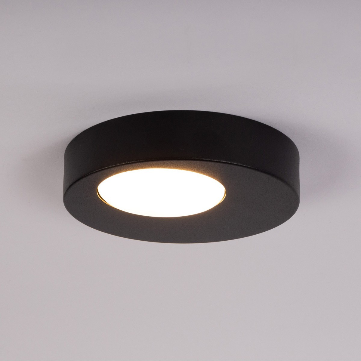 efektowna oprawa Sigma BROS plafon-spot 40830 kolor czarny 1x GX 53 12W Led