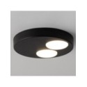 estetyczna oprawa Sigma BROS plafon-spot 40831 kolor czarny 2x GX 53 12W Led