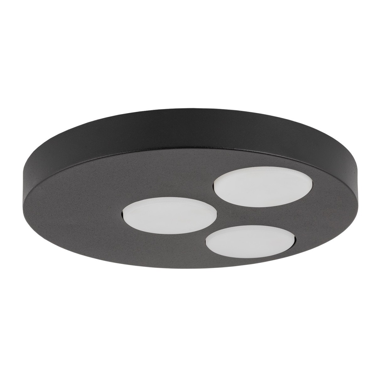 imponująca oprawa Sigma BROS plafon-spot 40832 kolor czarny 3x GX 53 12W Led