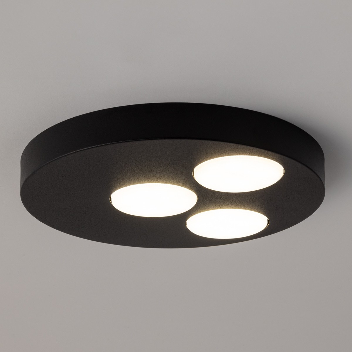 imponująca oprawa Sigma BROS plafon-spot 40832 kolor czarny 3x GX 53 12W Led