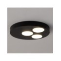 imponująca oprawa Sigma BROS plafon-spot 40832 kolor czarny 3x GX 53 12W Led
