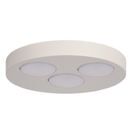 niebanalna oprawa Sigma BROS plafon-spot 40838 kolor szary beż 3x GX 53 12W Led