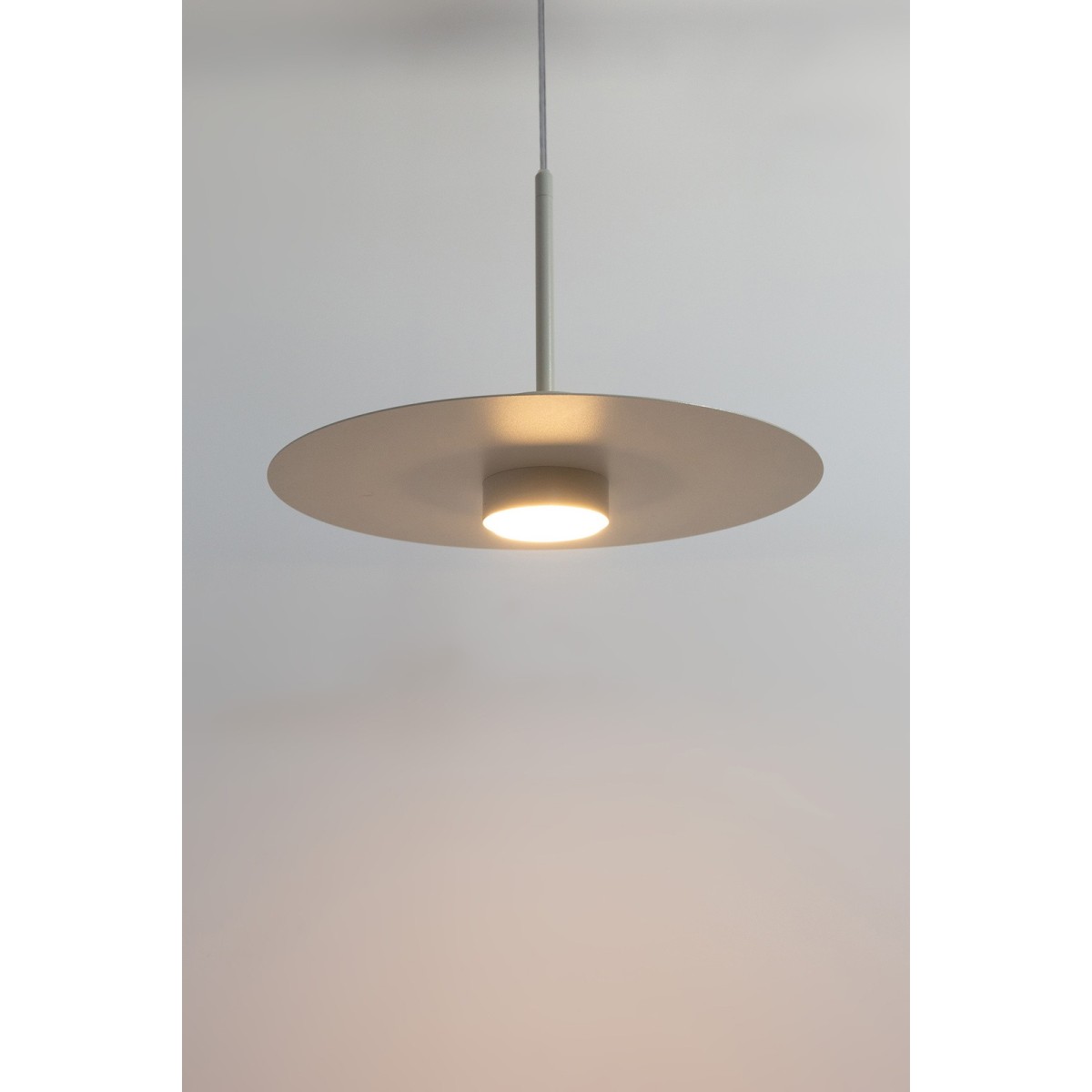 zachwycająca oprawa Sigma CHARLIE lampa wisząca 41300 kolor szary beż 1 GX53 12 W LED