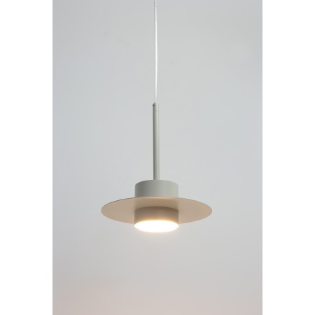 efektowna oprawa Sigma CHARLIE lampa wisząca 41298 kolor szary beż 1 GX53 12 W LED