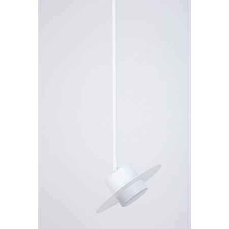 elegancka oprawa Sigma CHARLIE lampa wisząca 41290 kolor biały 1 GX53 12 W LED