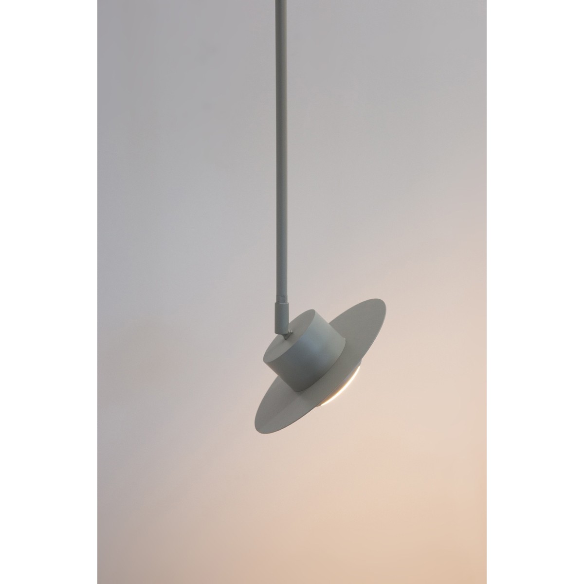 niezwykła oprawa Sigma CHARLIE lampa wisząca 41301 kolor szary beż 1 GX53 12 W LED