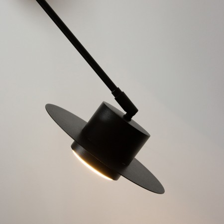 oryginalna oprawa Sigma CHARLIE kinkiet 41291 kolor czarny 1 GX53 12 W LED