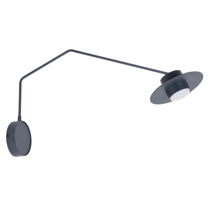 pełna wdzięku oprawa Sigma CHARLIE kinkiet 41303 kolor grafit 1 GX53 12 W LED