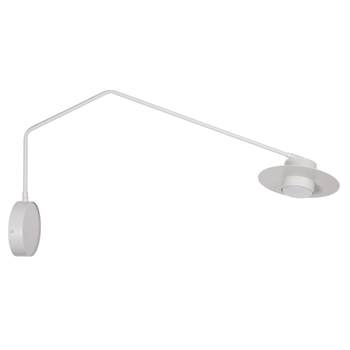 przyjemna dla oka oprawa Sigma CHARLIE kinkiet 41297 kolor szary beż 1 GX53 12 W LED