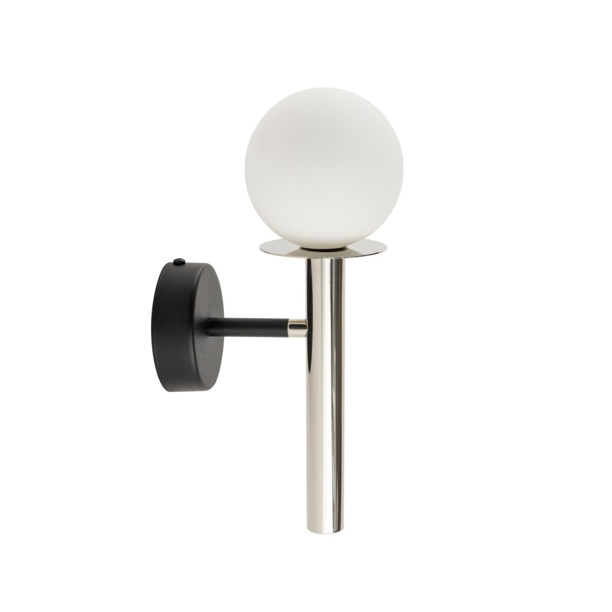 stylowa oprawa Sigma DAISY kinkiet 40767 kolor czarny- srebrny 1 x G9 12W led