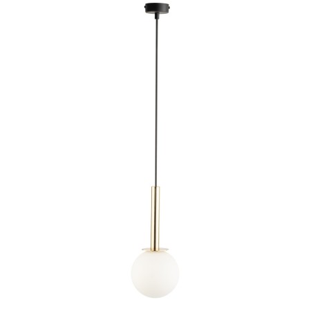 urzekająca oprawa Sigma DAISY lampa wisząca 40769 kolor czarny- złoty 1 x G9 12W led