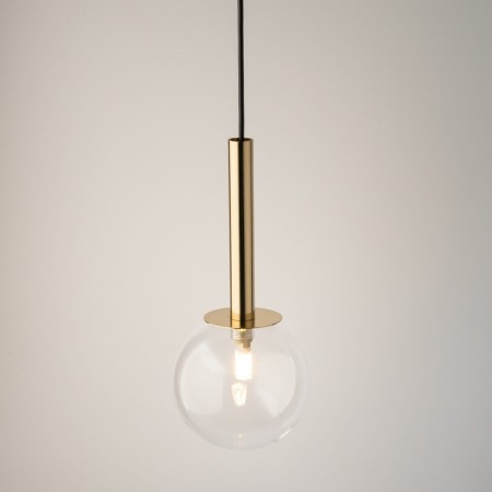 wdzięczna oprawa Sigma DAISY lampa wisząca 40757 kolor czarny- złoty 1 x G9 12W led