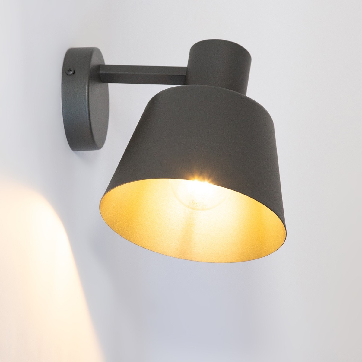 urzekająca oprawa Sigma DUNKA kinkiet 41140 kolor ciemna oliwka 1XE27 15W LED