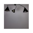 efektowna oprawa Sigma GALAXY plafon 40938 kolor czarny 3 x E27 15W Led
