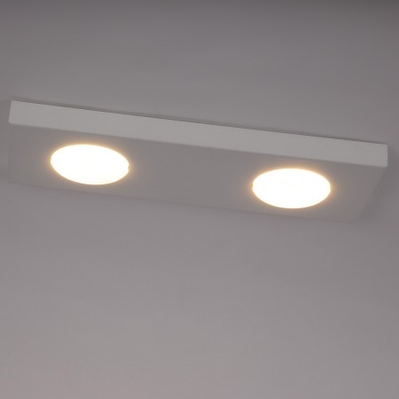 gustowna oprawa Sigma HERO plafon-spot 40997 kolor biały 2xGX5312w led