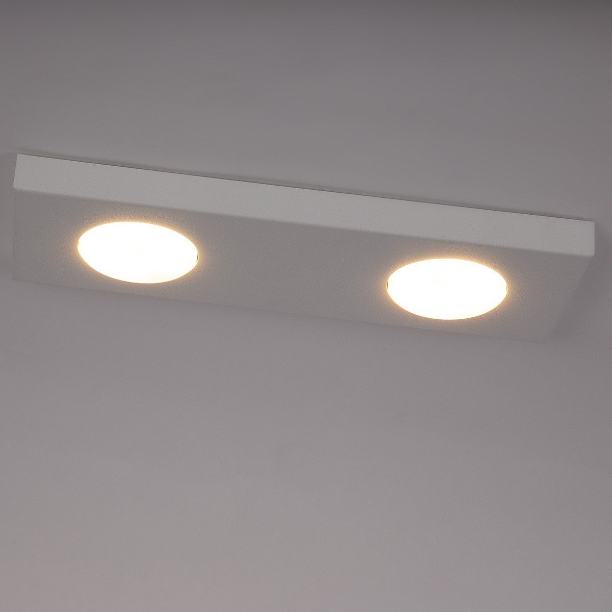 gustowna oprawa Sigma HERO plafon-spot 40997 kolor biały 2xGX5312w led