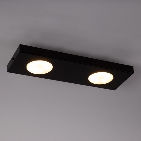 harmonijna oprawa Sigma HERO plafon-spot 40920 kolor czarny 2xGX5312w led