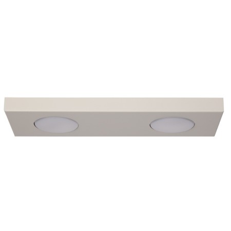 imponująca oprawa Sigma HERO plafon-spot 40923 kolor szary beż 2xGX5312w led