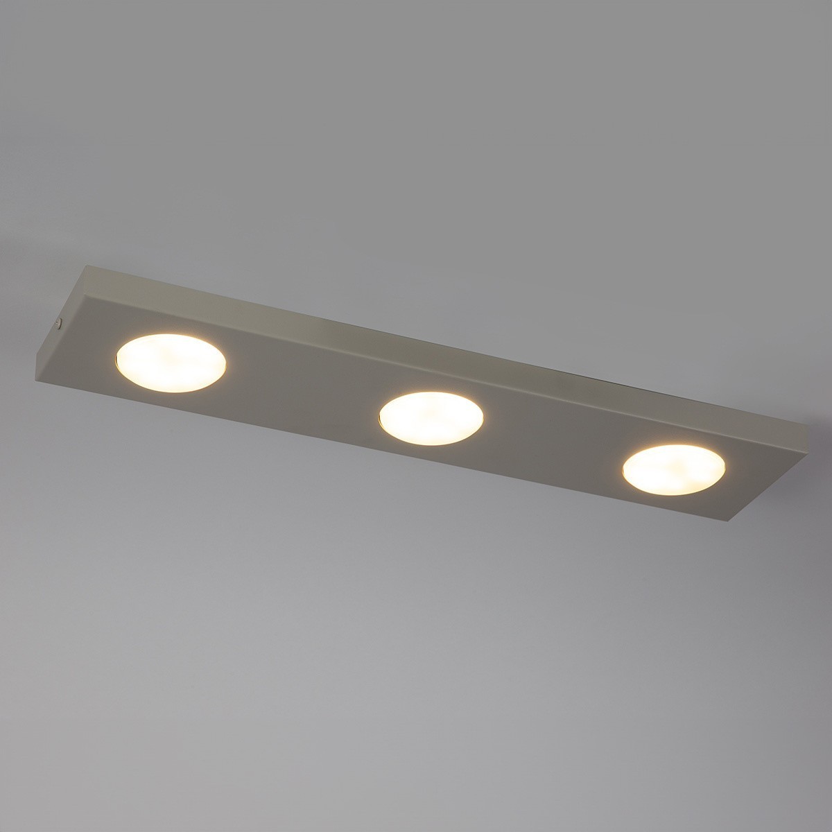 niezwykła oprawa Sigma HERO plafon-spot 40924 kolor szary beż 3xGX5312w led