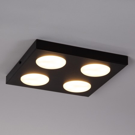 oryginalna oprawa Sigma HERO plafon-spot 40994 kolor czarny 4xGX5312w led