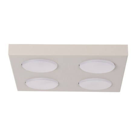 pełna wdzięku oprawa Sigma HERO plafon-spot 40995 kolor szary beż 4xGX5312w led