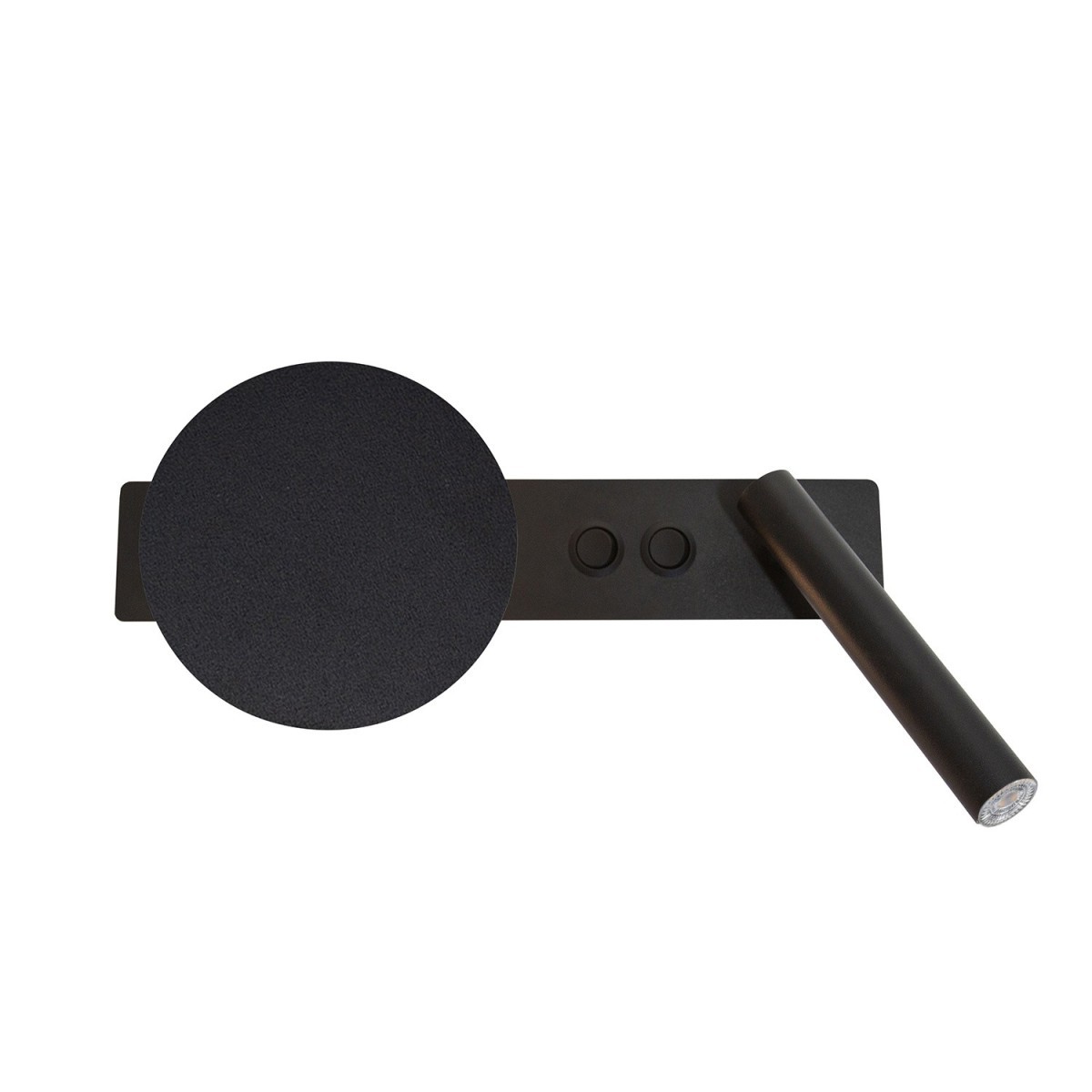 atrakcyjna oprawa Sigma HOTEL MOOD kinkiet 41366 kolor czarny 1XG9 12W led- 1XG9 3W led