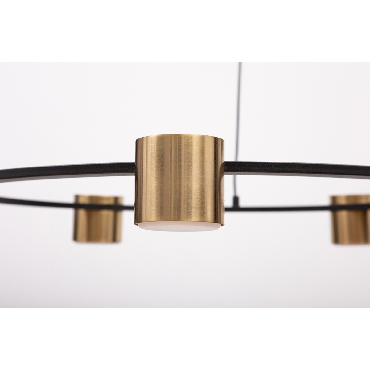 estetyczna oprawa Sigma KODO lampa wisząca-żyrandol 41330 kolor czarny 7x GX53 12 W LED