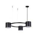 imponująca oprawa Sigma KODO lampa wisząca-żyrandol 41334 kolor czarny 3x GX53 12 W LED