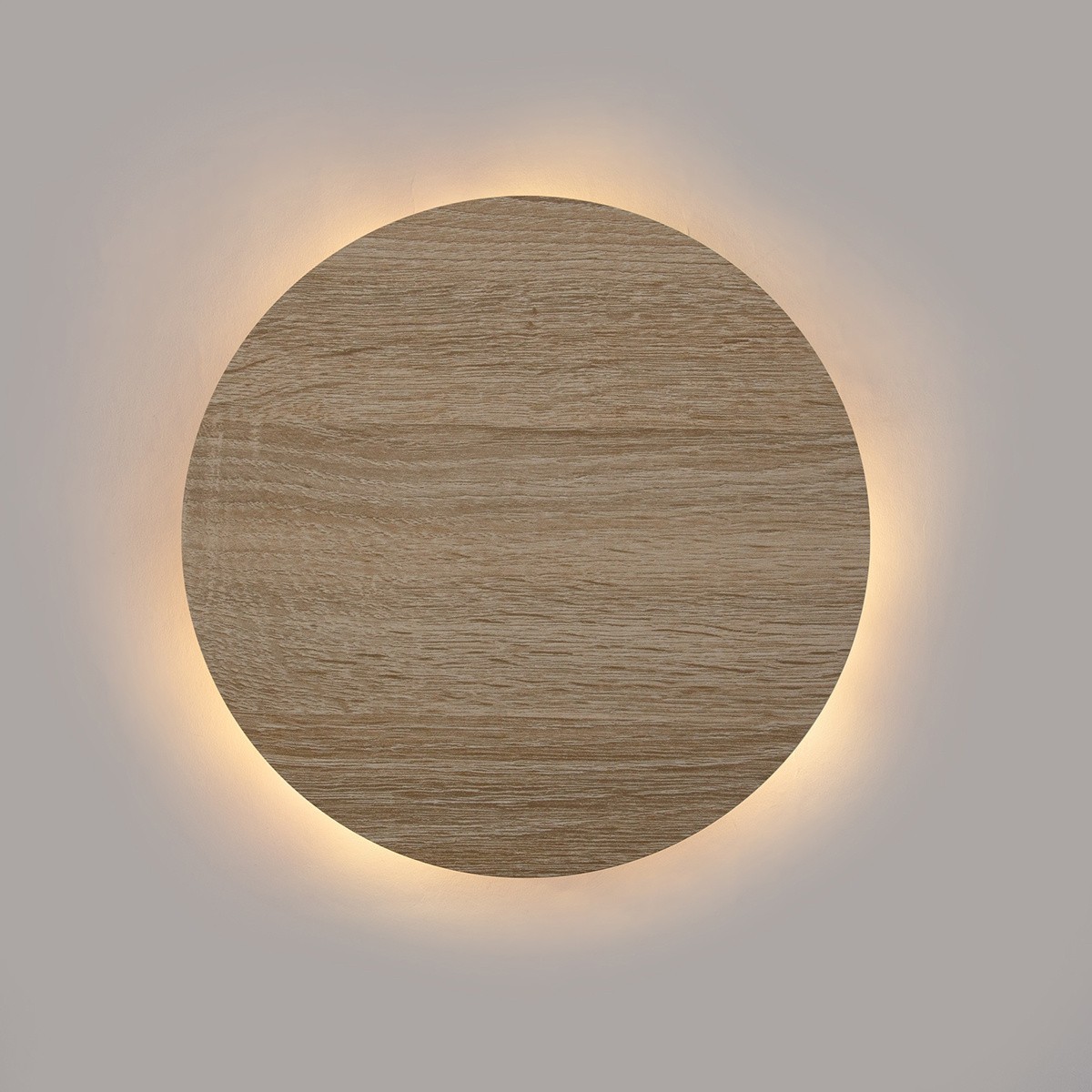 pełna wdzięku oprawa Sigma LAURA kinkiet 41096 kolor dąb 3XG9 12W LED