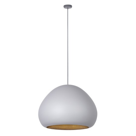 stylowa oprawa Sigma LAVA lampa wisząca 41078 kolor szary-złoty 1 x E27 15W Led