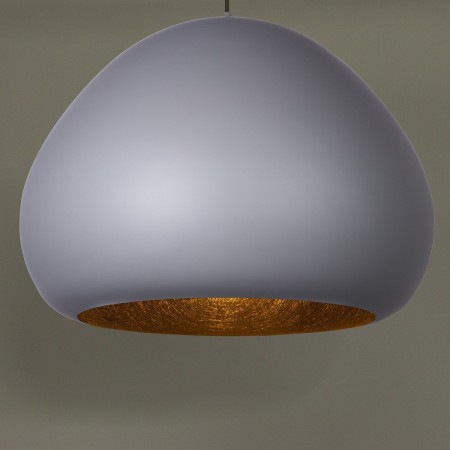 stylowa oprawa Sigma LAVA lampa wisząca 41079 kolor szary-czarny 1 x E27 15W Led