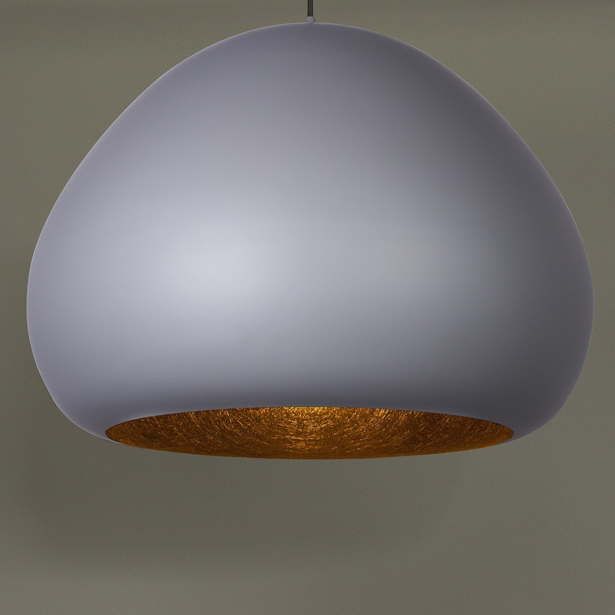 stylowa oprawa Sigma LAVA lampa wisząca 41079 kolor szary-czarny 1 x E27 15W Led