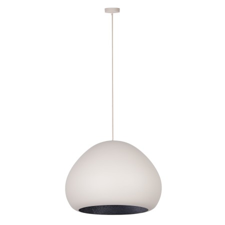 urzekająca oprawa Sigma LAVA lampa wisząca 41083 kolor beżowy-czarny 1 x E27 15W Led