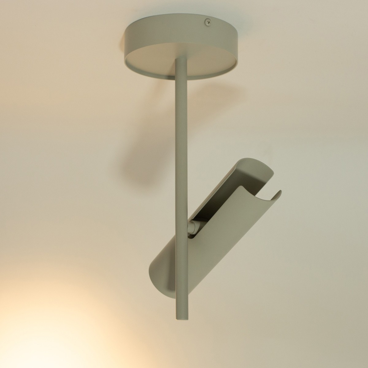 wytworna oprawa Sigma LEDA plafon-spot-kinkiet 41143 kolor szary beż 1xGU10 10W led