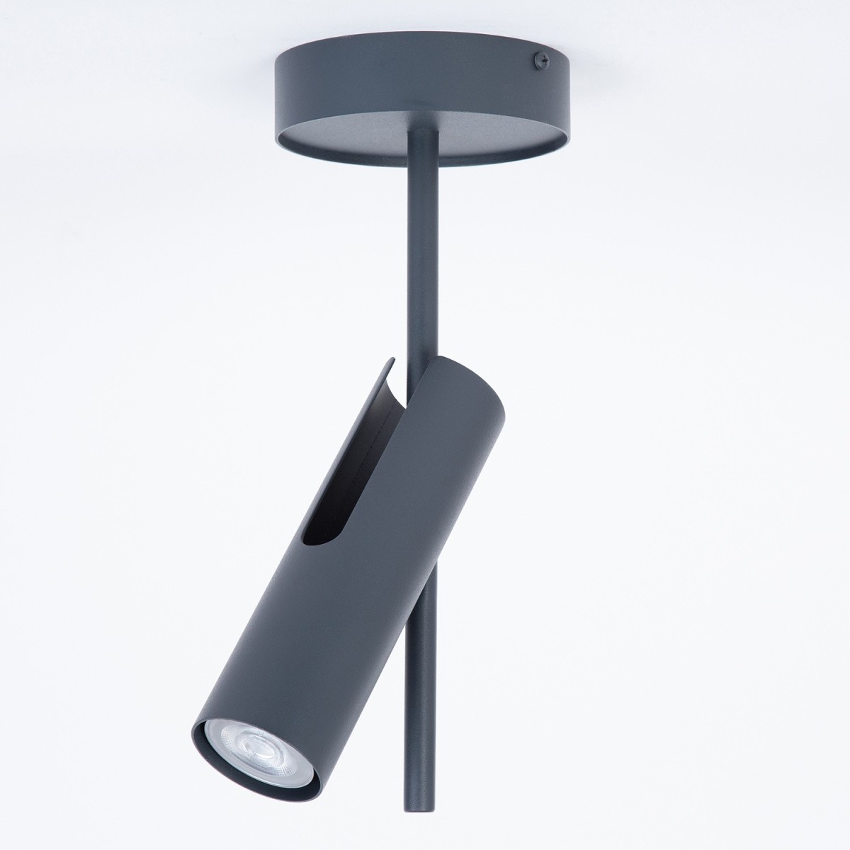 zgrabna oprawa Sigma LEDA plafon-spot-kinkiet 41146 kolor grafit 1xGU10 10W led