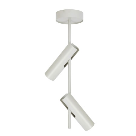 charakterystyczna oprawa Sigma LEDA plafon-spot 41148 kolor szary beż 2xGU10 10W led