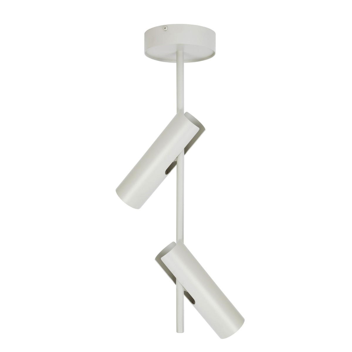 charakterystyczna oprawa Sigma LEDA plafon-spot 41148 kolor szary beż 2xGU10 10W led