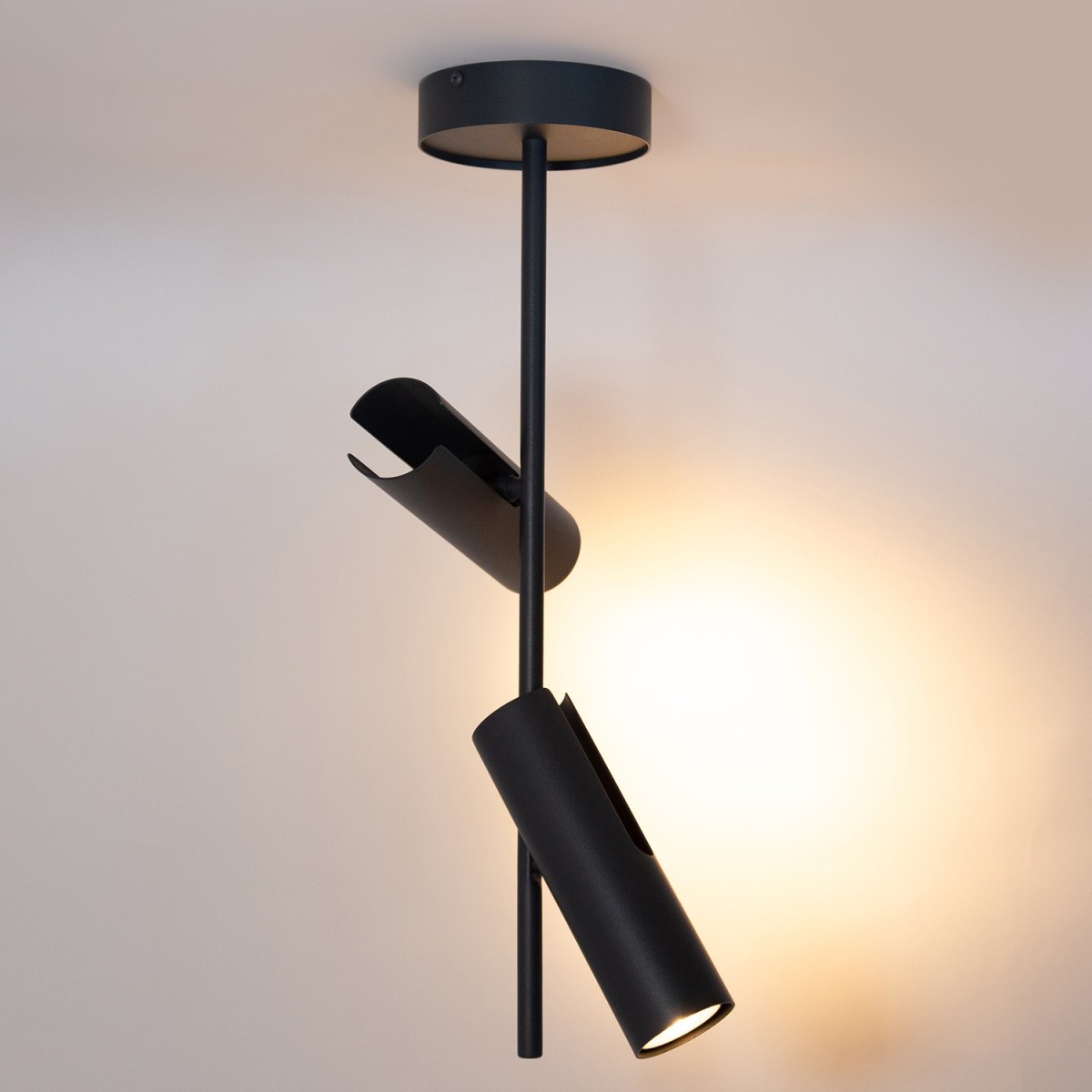 designerska oprawa Sigma LEDA plafon-spot 41151 kolor grafit 2xGU10 10W led