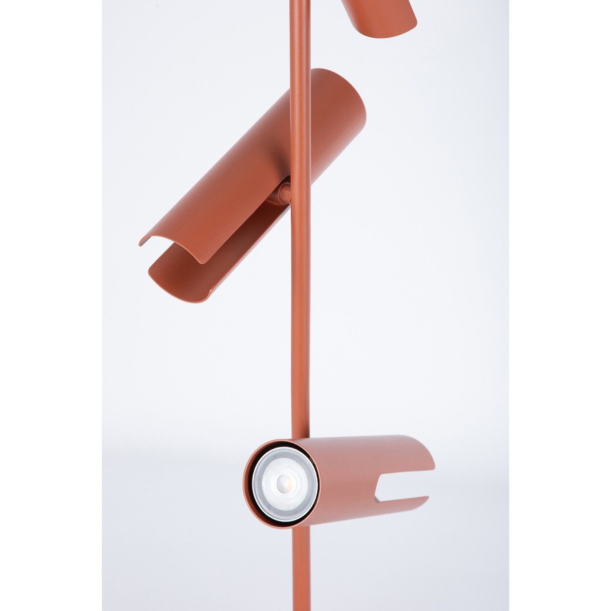 efektowna oprawa Sigma LEDA plafon-spot 41152 kolor ceglany 3xGU10 10W led