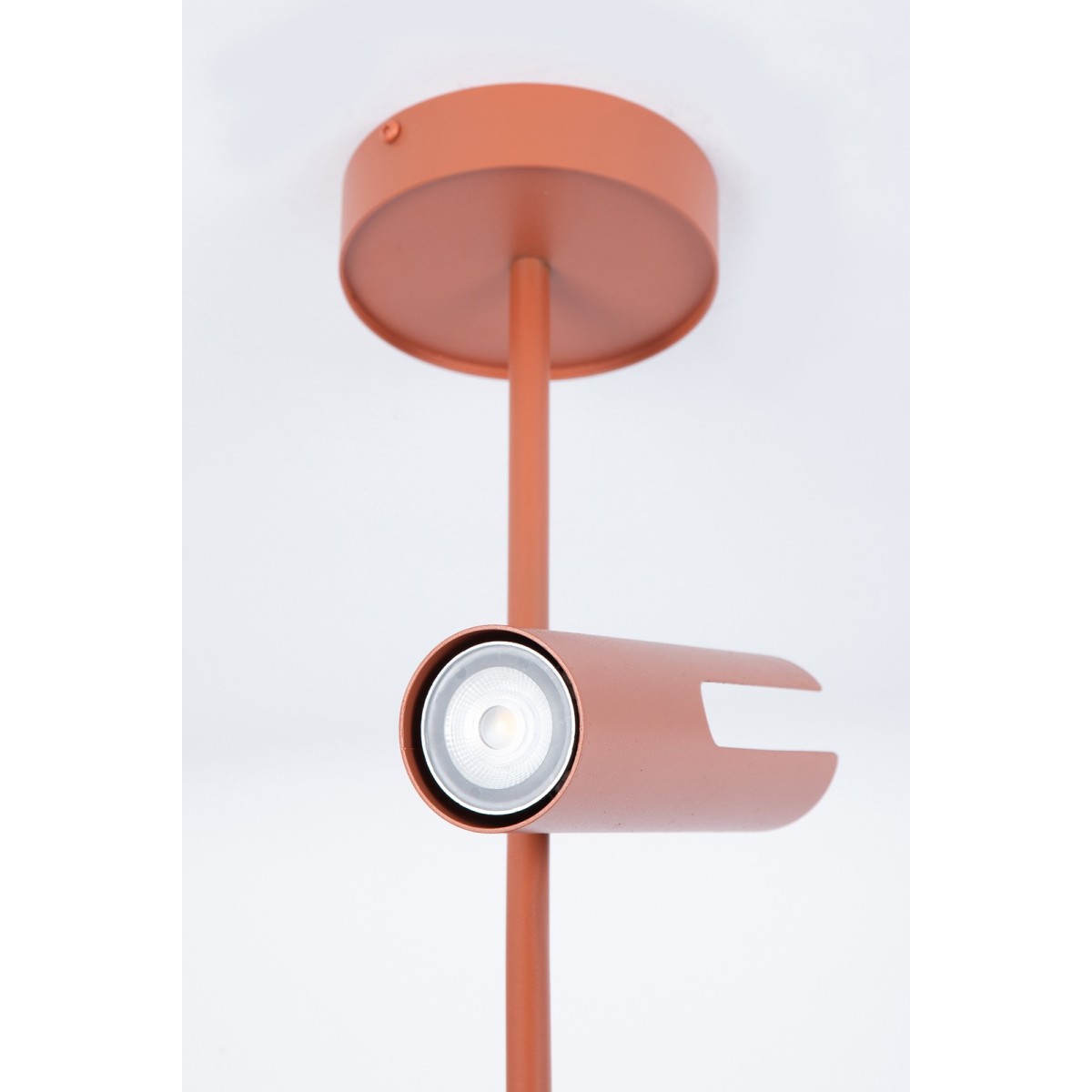 efektowna oprawa Sigma LEDA plafon-spot 41152 kolor ceglany 3xGU10 10W led