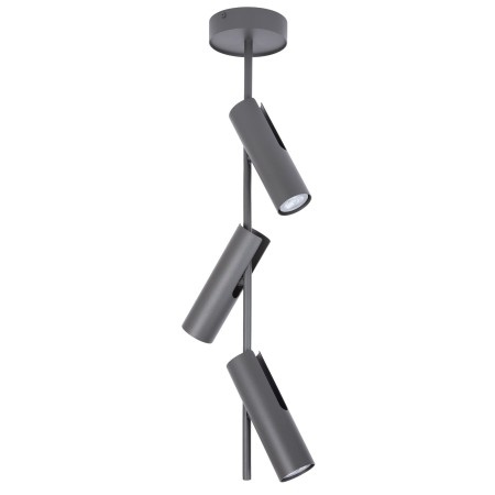elegancka oprawa Sigma LEDA plafon-spot 41155 kolor ciemna oliwka 3xGU10 10W led