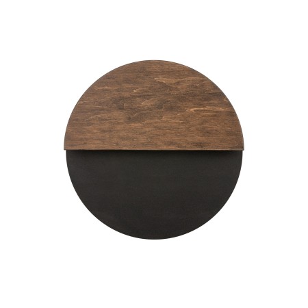 niebanalna oprawa Sigma LUNA kinkiet 40860 kolor czarny- venge WBUDOWANY MODUŁ LED 7W 3000K- OK 350 lumenów