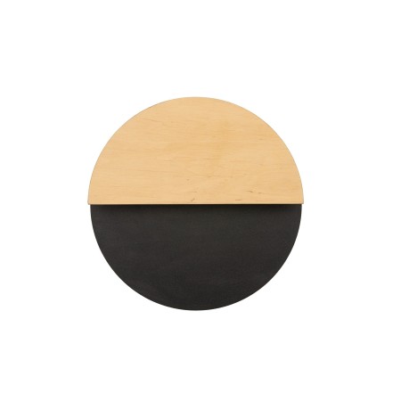 niepowtarzalna oprawa Sigma LUNA kinkiet 40861 kolor czarny- dąb WBUDOWANY MODUŁ LED 7W 3000K- OK 350 lumenów