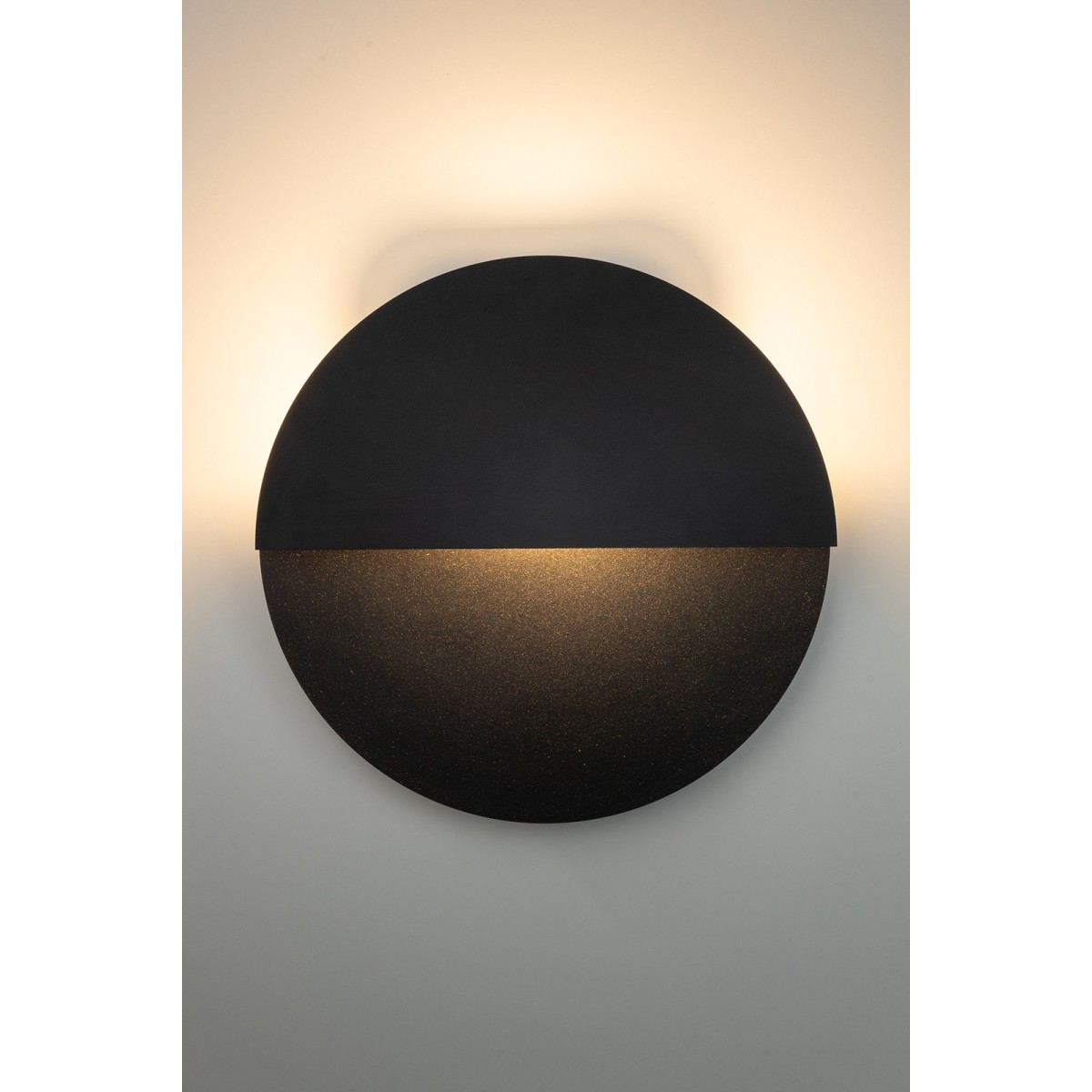 niezwykła oprawa Sigma LUNA kinkiet 40862 kolor czarny WBUDOWANY MODUŁ LED 7W 3000K- OK 350 lumenów