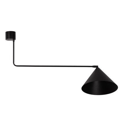stylowa oprawa Sigma MAGIC plafon 40929 kolor czarny 1 x E27 15W Led