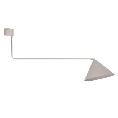 stylowa oprawa Sigma MAGIC plafon 40933 kolor szary beż 1 x E27 15W Led