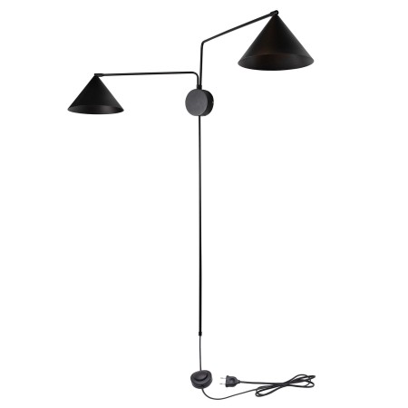 szykowna oprawa Sigma MAGIC kinkiet 40928 kolor czarny 2 x E27 15W Led