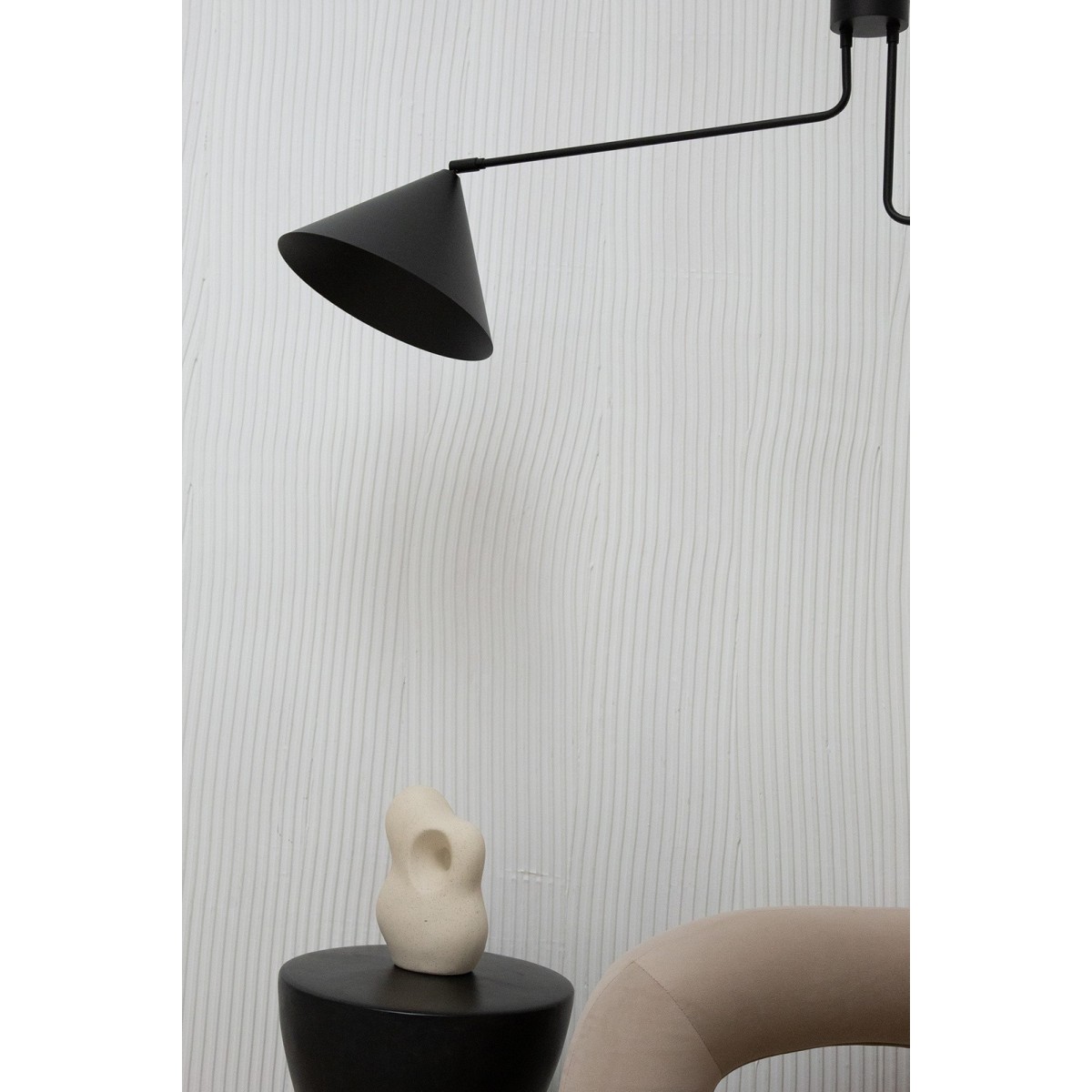 urokliwa oprawa Sigma MAGIC plafon 40930 kolor czarny 2 x E27 15W Led